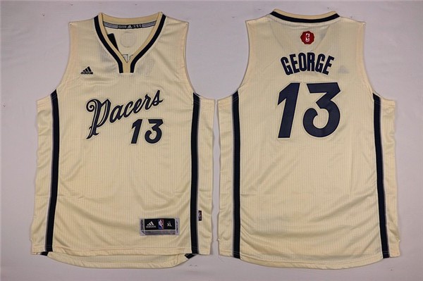 NBA Youth Indlana Pacers #13 Paul George white Jerseys->youth nba jersey->Youth Jersey